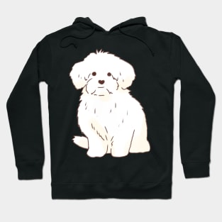 Maltese illustration Hoodie